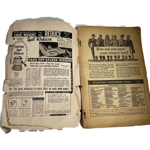 Weird Tales Pulp Magazine July 1952 Hells Bells Which's Witch Cover Fair - Picture 4 of 6